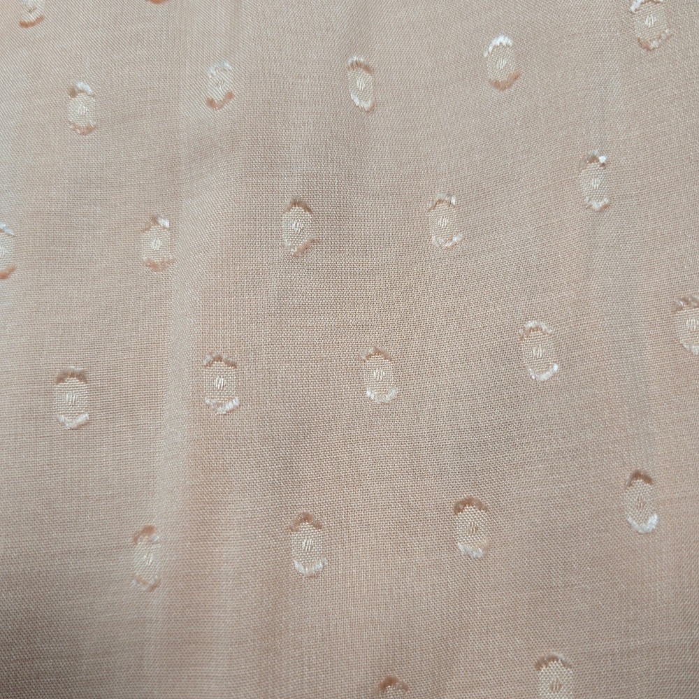 Whimsy Cottagecore Limited Peach Clip Dot Camisole Top Women Small Lined S - Picture 2 of 8